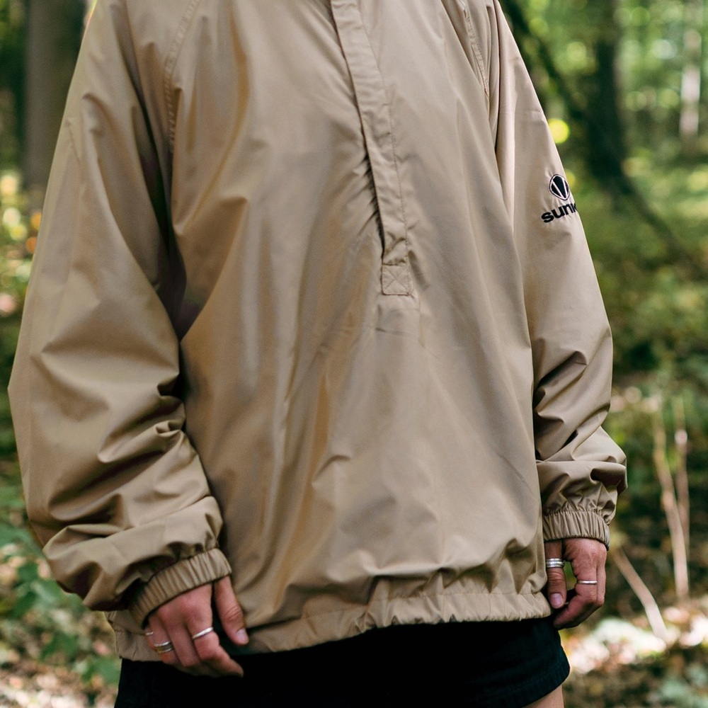 Beige Sunice Pullover Jacket